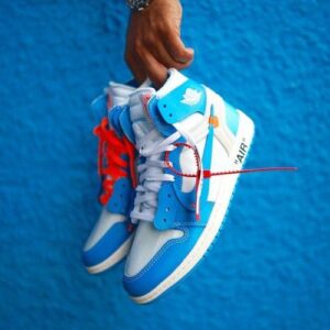 Nike air jordan retro 1 off white first copy shoes